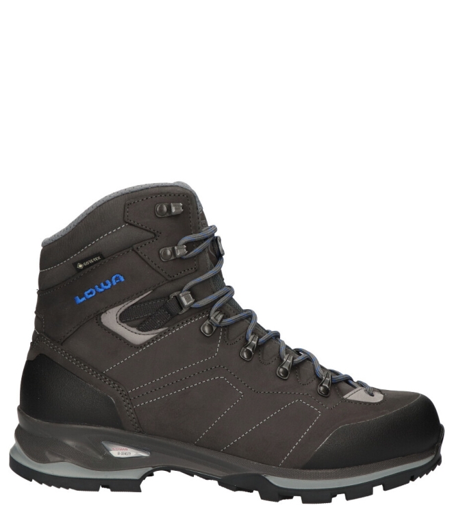 Lowa Lowa wandelschoen <span>LW210608-9743 Santiago GTX</span> Antracite/blue Lowa wandelschoen <span>LW210608-9743 Santiago GTX</span> LW210608-9743 Santiago GTX grijs - www.bremmerschoenen.live - Bremmer Schoenen