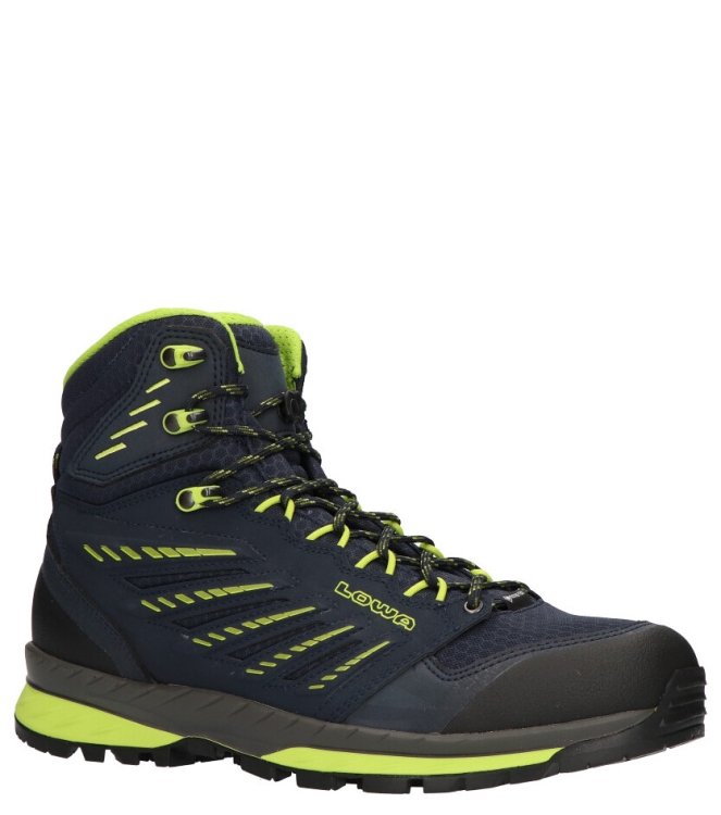 Lowa Lowa wandelschoen <span>LW210741-6903 Trek Evo GTX Mid</span> navy-lime Lowa wandelschoen <span>LW210741-6903 Trek Evo GTX Mid</span> LW210741-6903 Trek Evo GTX Mid blauw - www.bremmerschoenen.live - Bremmer Schoenen