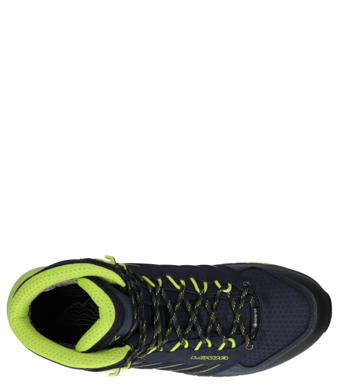 Lowa Lowa wandelschoen <span>LW210741-6903 Trek Evo GTX Mid</span> navy-lime Lowa wandelschoen <span>LW210741-6903 Trek Evo GTX Mid</span> LW210741-6903 Trek Evo GTX Mid blauw - www.bremmerschoenen.live - Bremmer Schoenen