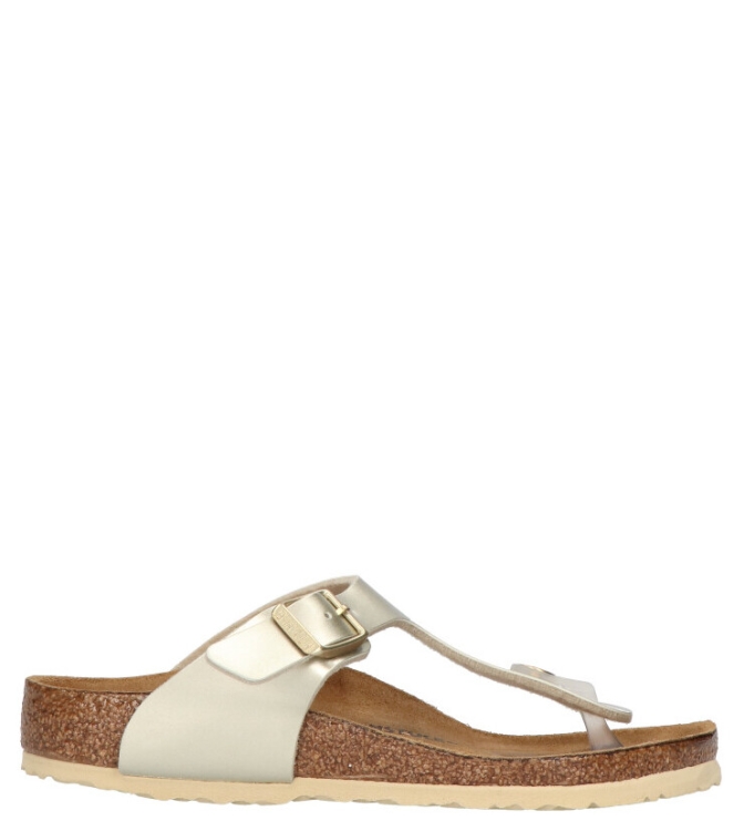Birkenstock Birkenstock slipper <span>1015593 Gizeh</span> Electric metallic gold Birkenstock slipper <span>1015593 Gizeh</span> 1015593 Gizeh goud - www.bremmerschoenen.live - Bremmer Schoenen