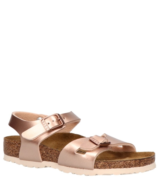 Birkenstock Birkenstock sandaal <span>1012520 Rio</span> Electric metallic Copper Birkenstock sandaal <span>1012520 Rio</span> 1012520 Rio brons - www.bremmerschoenen.live - Bremmer Schoenen