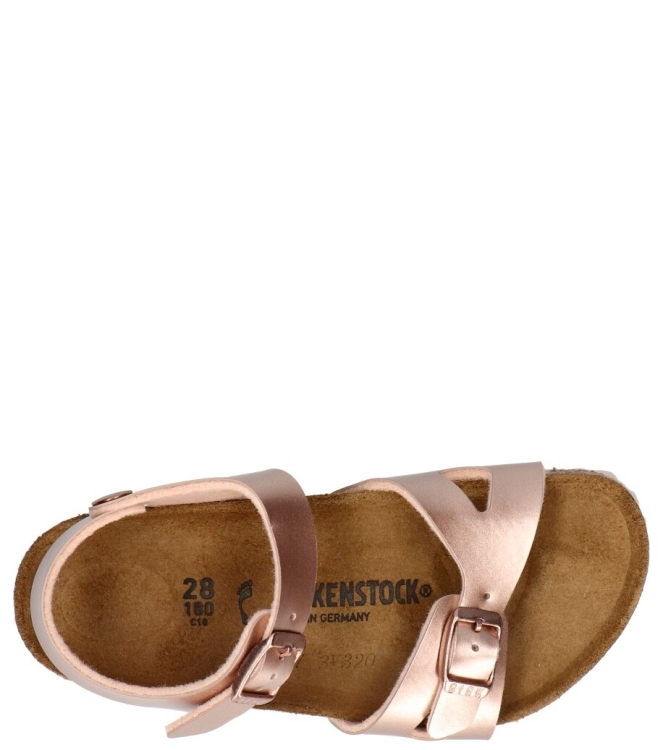 Birkenstock Birkenstock sandaal <span>1012520 Rio</span> Electric metallic Copper Birkenstock sandaal <span>1012520 Rio</span> 1012520 Rio brons - www.bremmerschoenen.live - Bremmer Schoenen