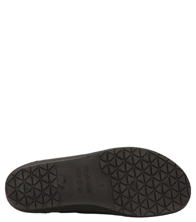Rohde Rohde pantoffel <span>2291 90</span> Black Rohde pantoffel <span>2291 90</span> 2291 90 zwart - www.bremmerschoenen.live - Bremmer Schoenen