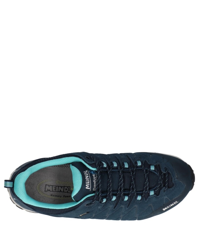 Meindl Meindl Wandelschoen <span>5521-49 Mondello lady GTX</span> Marine/ Tuerkis Meindl Wandelschoen <span>5521-49 Mondello lady GTX</span> 5521-49 Mondello lady GTX blauw - www.bremmerschoenen.live - Bremmer Schoenen