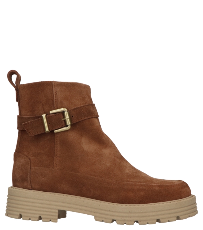 Aqa Aqa Enkellaars <span>A8220 D26</span> D26 velour brandy Aqa Enkellaars <span>A8220 D26</span> A8220 D26 cognac - www.bremmerschoenen.live - Bremmer Schoenen