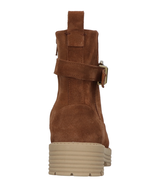 Aqa Aqa Enkellaars <span>A8220 D26</span> D26 velour brandy Aqa Enkellaars <span>A8220 D26</span> A8220 D26 cognac - www.bremmerschoenen.live - Bremmer Schoenen