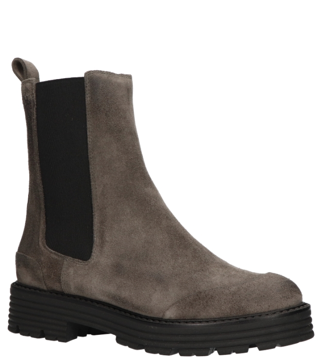 Aqa Aqa chelseaboot <span>A8223 D25</span> D25 velour moonless night Aqa chelseaboot <span>A8223 D25</span> A8223 D25 grijs - www.bremmerschoenen.live - Bremmer Schoenen