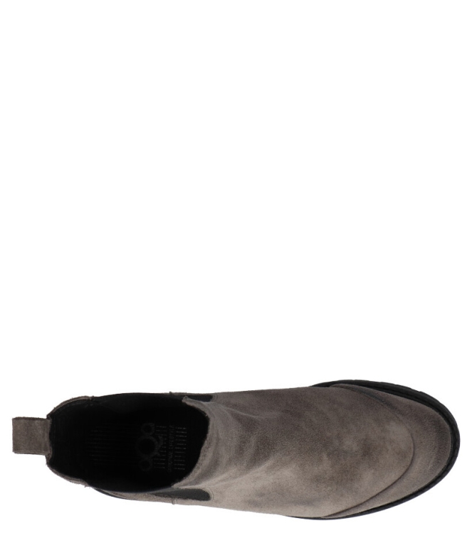 Aqa Aqa chelseaboot <span>A8223 D25</span> D25 velour moonless night Aqa chelseaboot <span>A8223 D25</span> A8223 D25 grijs - www.bremmerschoenen.live - Bremmer Schoenen