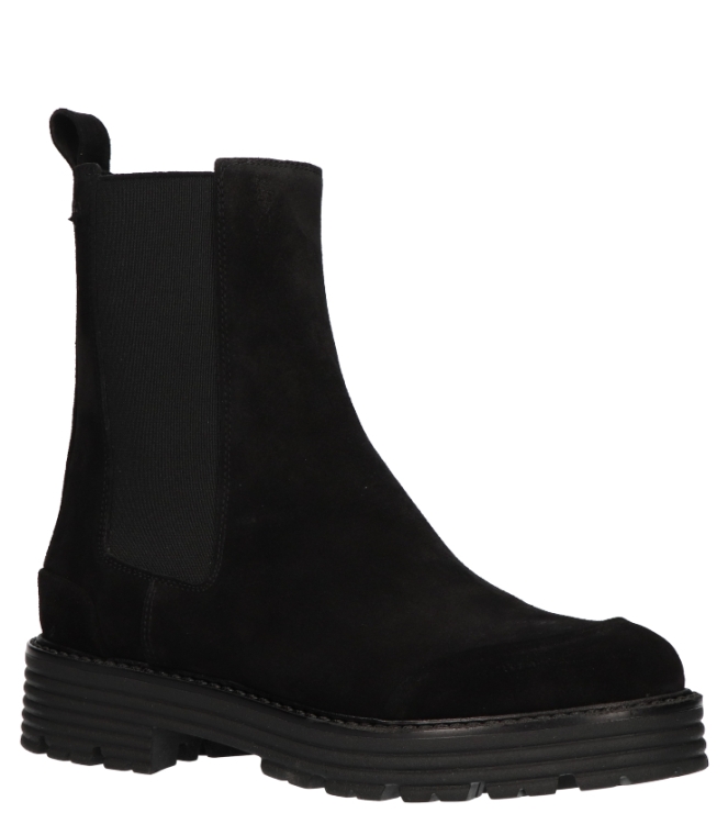 Aqa Aqa chelseaboot <span>A8223 A61</span> A61 velour black Aqa chelseaboot <span>A8223 A61</span> A8223 A61 zwart - www.bremmerschoenen.live - Bremmer Schoenen