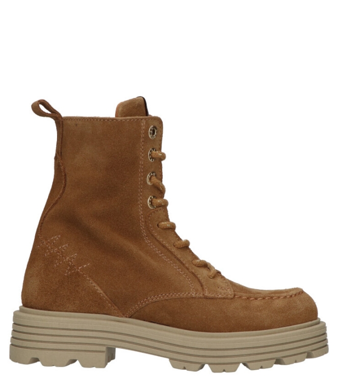 Red-Rag Red Rag veterboot <span>12400 713</span> 713 Light Brown Suede Red Rag veterboot <span>12400 713</span> 12400 713 cognac - www.bremmerschoenen.live - Bremmer Schoenen