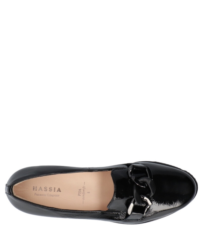 Hassia instapper <span>301536 0100 Pisa</span> 301536 0100 Pisa zwart - www.bremmerschoenen.live - Bremmer Schoenen