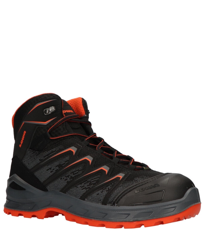 Lowa Lowa Werkschoen <span>EW5460 Larrox Work GTX mid</span> Zwart Lowa Werkschoen <span>EW5460 Larrox Work GTX mid</span> EW5460 Larrox Work GTX mid zwart - www.bremmerschoenen.live - Bremmer Schoenen