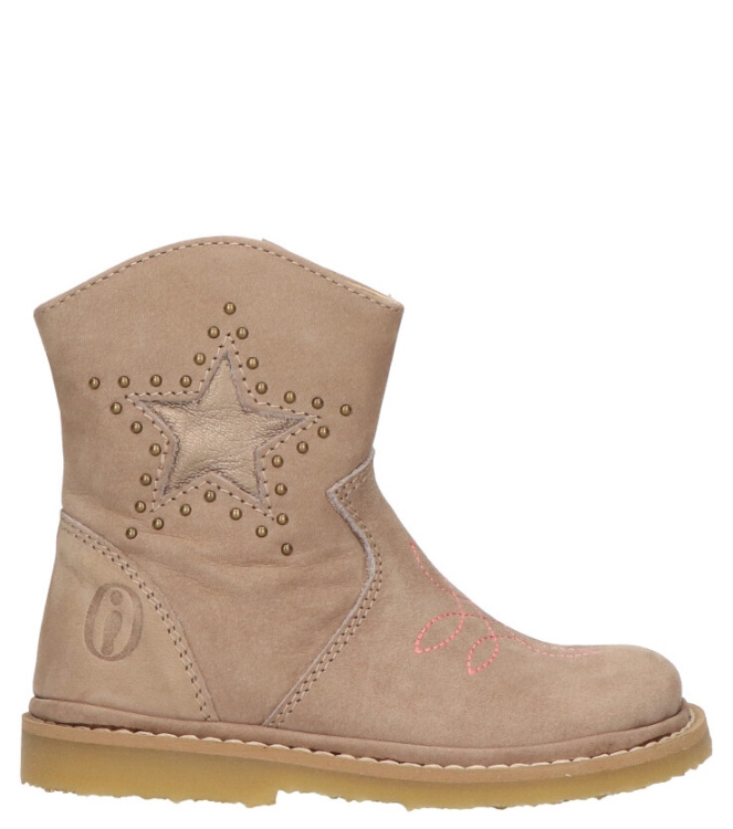 Shoesme Shoesme enkellaars <span>BC22W062-B</span> B taupe Shoesme enkellaars <span>BC22W062-B</span> BC22W062-B beige - www.bremmerschoenen.live - Bremmer Schoenen