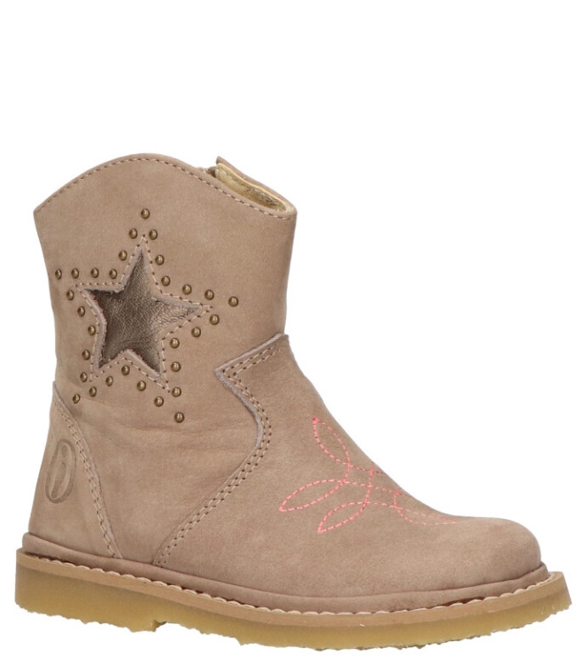 Shoesme Shoesme enkellaars <span>BC22W062-B</span> B taupe Shoesme enkellaars <span>BC22W062-B</span> BC22W062-B beige - www.bremmerschoenen.live - Bremmer Schoenen