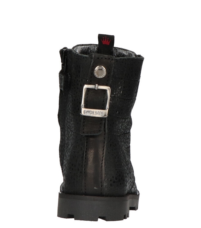 Shoesme Shoesme veterboot <span>TA22W014-A</span> A black Shoesme veterboot <span>TA22W014-A</span> TA22W014-A zwart - www.bremmerschoenen.live - Bremmer Schoenen