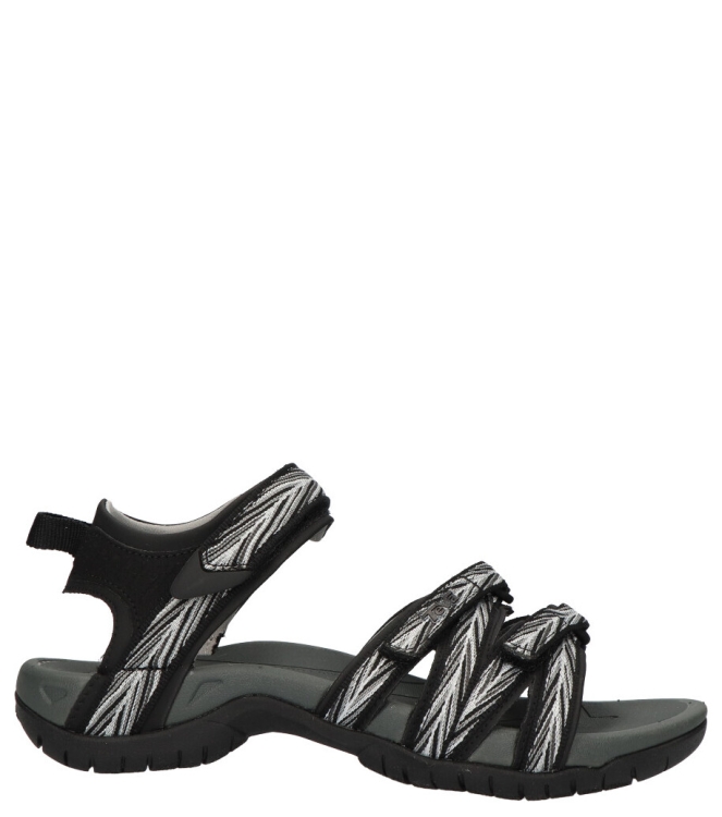 Teva Teva sandaal <span>4266-PBKW Tirra</span> Palms black white Teva sandaal <span>4266-PBKW Tirra</span> 4266-PBKW Tirra zwart - www.bremmerschoenen.live - Bremmer Schoenen