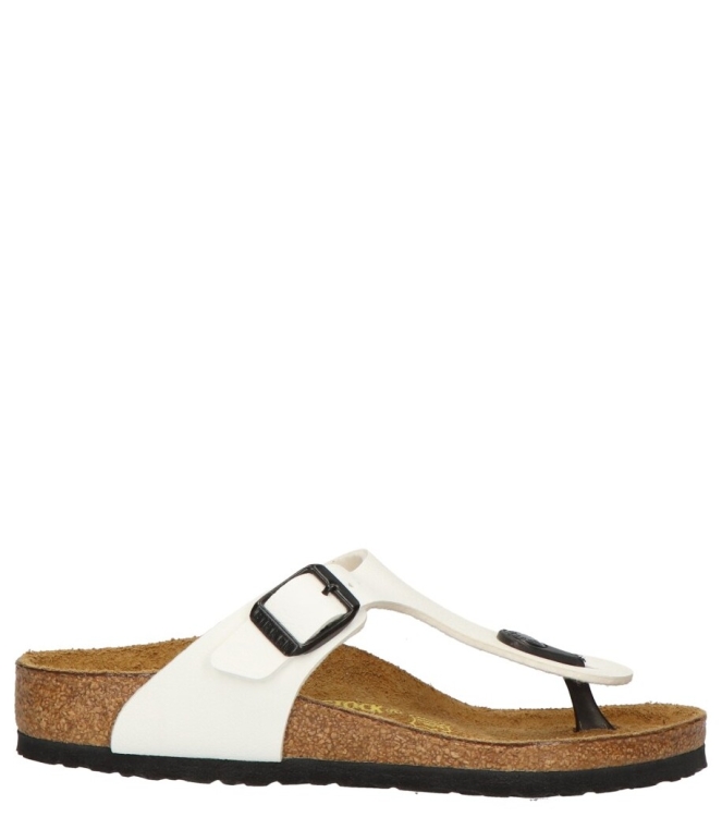 Birkenstock Birkenstock slipper <span>745713 Gizeh</span> White Birkenstock slipper <span>745713 Gizeh</span> 745713 Gizeh wit - www.bremmerschoenen.live - Bremmer Schoenen