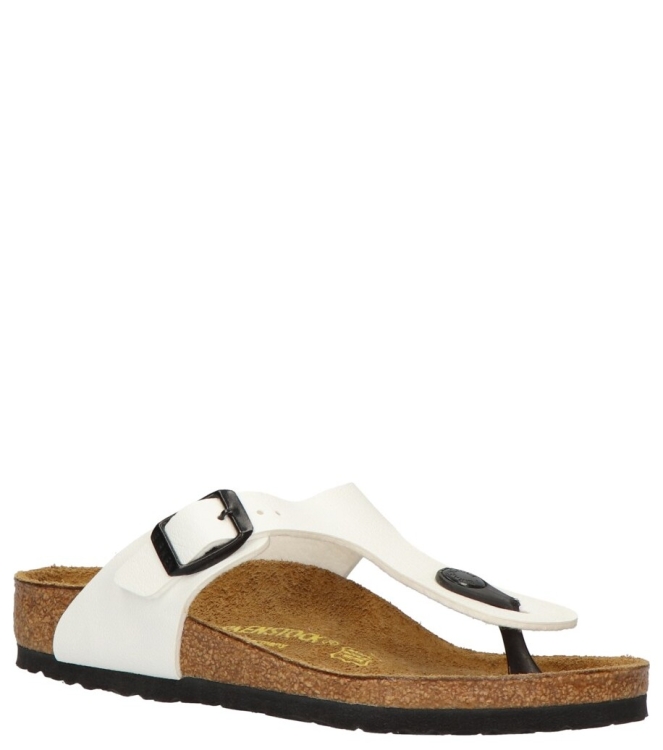 Birkenstock Birkenstock slipper <span>745713 Gizeh</span> White Birkenstock slipper <span>745713 Gizeh</span> 745713 Gizeh wit - www.bremmerschoenen.live - Bremmer Schoenen