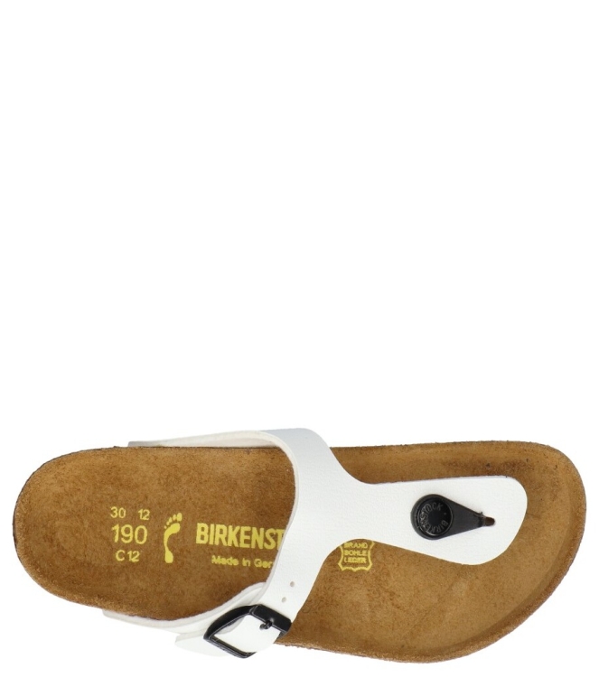 Birkenstock Birkenstock slipper <span>745713 Gizeh</span> White Birkenstock slipper <span>745713 Gizeh</span> 745713 Gizeh wit - www.bremmerschoenen.live - Bremmer Schoenen