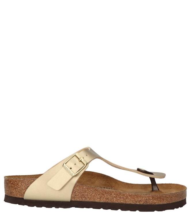 Birkenstock Birkenstock slipper <span>1016108 Gizeh</span> Gold Birkenstock slipper <span>1016108 Gizeh</span> 1016108 Gizeh goud - www.bremmerschoenen.live - Bremmer Schoenen