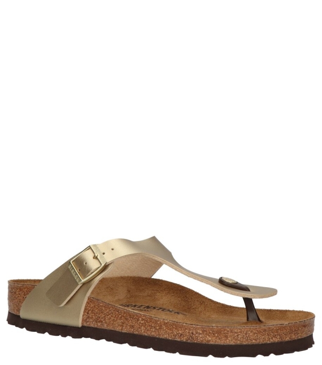 Birkenstock Birkenstock slipper <span>1016108 Gizeh</span> Gold Birkenstock slipper <span>1016108 Gizeh</span> 1016108 Gizeh goud - www.bremmerschoenen.live - Bremmer Schoenen