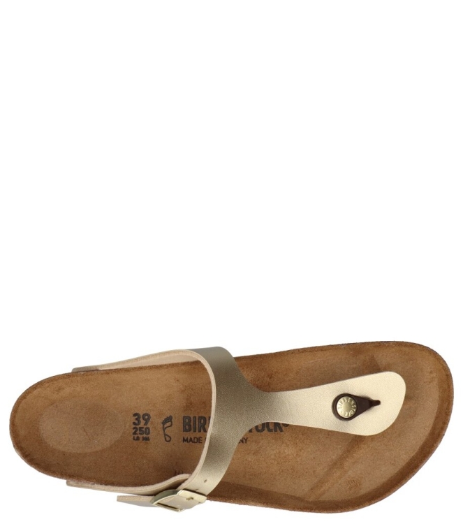 Birkenstock Birkenstock slipper <span>1016108 Gizeh</span> Gold Birkenstock slipper <span>1016108 Gizeh</span> 1016108 Gizeh goud - www.bremmerschoenen.live - Bremmer Schoenen