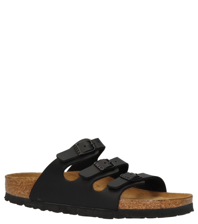 Birkenstock slipper <span>053013 Florida</span> 053013 Florida zwart - www.bremmerschoenen.live - Bremmer Schoenen