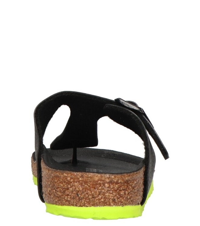 Birkenstock Birkenstock slipper <span>1024387 Gizeh Kids BF</span> Desert Soil Black lime Birkenstock slipper <span>1024387 Gizeh Kids BF</span> 1024387 Gizeh Kids BF zwart - www.bremmerschoenen.live - Bremmer Schoenen