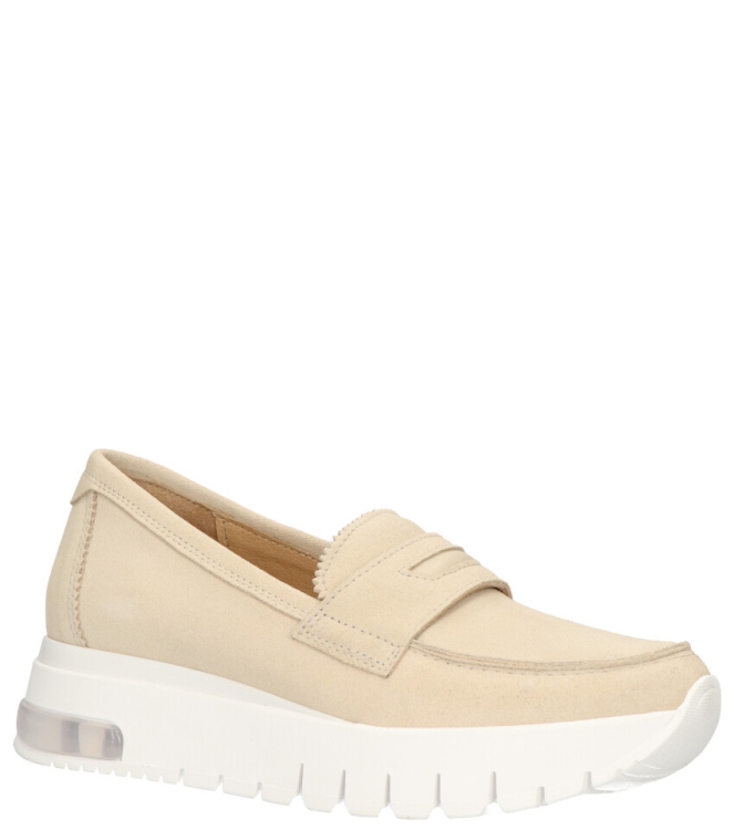 Aqa Aqa instapper <span>A8318 A55A19</span> A55A19 vel. m. of real velvet m. of Aqa instapper <span>A8318 A55A19</span> A8318 A55A19 beige - www.bremmerschoenen.live - Bremmer Schoenen
