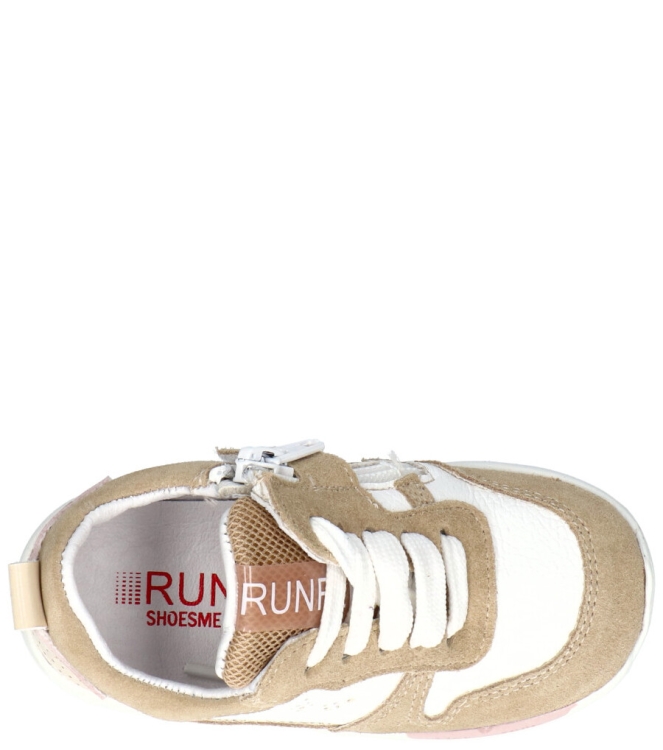 Shoesme Shoesme sneaker <span>RF23S017-A</span> beige white pink Shoesme sneaker <span>RF23S017-A</span> RF23S017-A beige - www.bremmerschoenen.live - Bremmer Schoenen