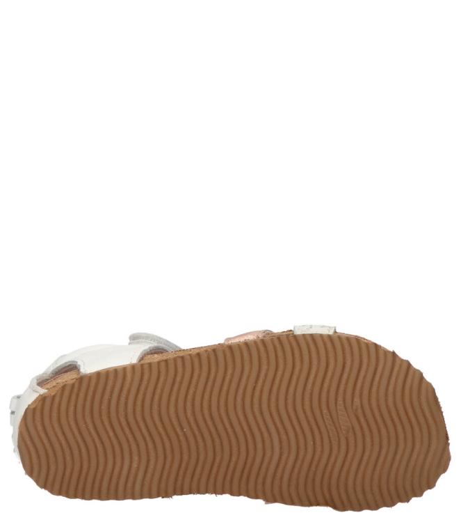 Shoesme Shoesme sandaal <span>BI21S080-D</span> white peach silver Shoesme sandaal <span>BI21S080-D</span> BI21S080-D wit - www.bremmerschoenen.live - Bremmer Schoenen