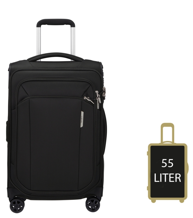Samsonite Samsonite Trolley <span>143325 7416 Respark Spinner 55</span> OZONE BLACK Samsonite Trolley <span>143325 7416 Respark Spinner 55</span> 143325 7416 Respark Spinner 55 zwart - www.bremmerschoenen.live - Bremmer Schoenen
