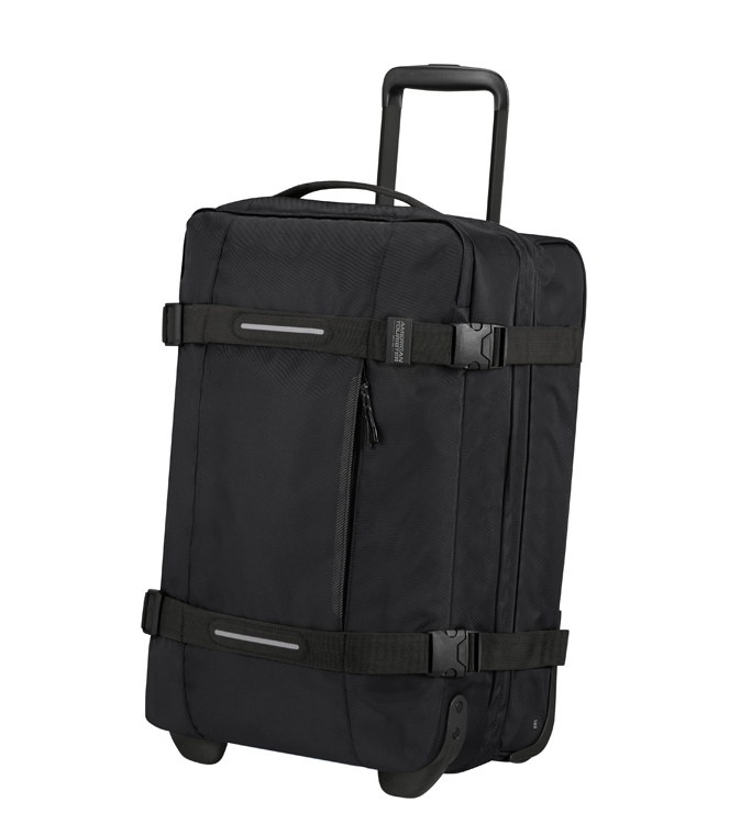 American Tourister AT reistas met wielen <span>143163 0423 Urban Track Duffle S</span> Asphalt Black AT reistas met wielen <span>143163 0423 Urban Track Duffle S</span> 143163 0423 Urban Track Duffle S zwart - www.bremmerschoenen.live - Bremmer Schoenen