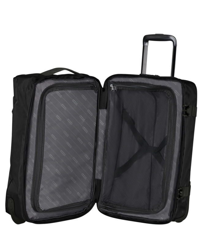 American Tourister AT reistas met wielen <span>143163 0423 Urban Track Duffle S</span> Asphalt Black AT reistas met wielen <span>143163 0423 Urban Track Duffle S</span> 143163 0423 Urban Track Duffle S zwart - www.bremmerschoenen.live - Bremmer Schoenen