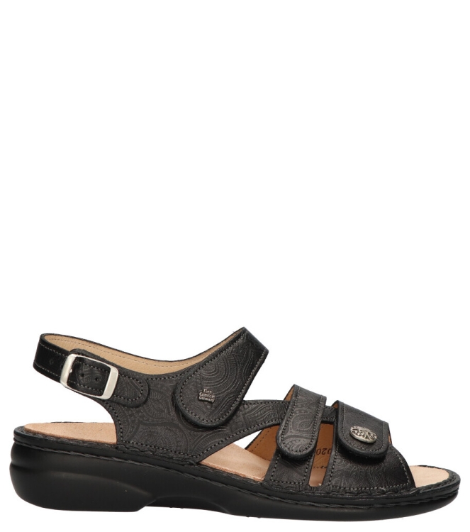 Finn Comfort sandaal <span>2562 760099 Gomera</span> 2562 760099 Gomera zwart - www.bremmerschoenen.live - Bremmer Schoenen