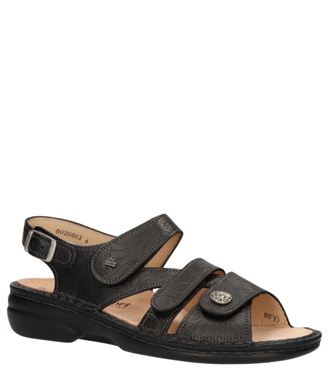 Finn Comfort sandaal <span>2562 760099 Gomera</span> 2562 760099 Gomera zwart - www.bremmerschoenen.live - Bremmer Schoenen