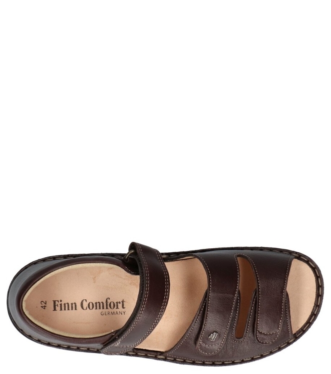 Finn Comfort sandaal <span>1518 676130 Baltrum</span> 1518 676130 Baltrum bruin - www.bremmerschoenen.live - Bremmer Schoenen