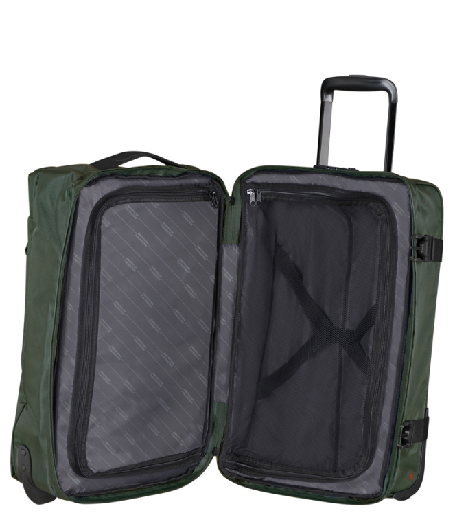 American Tourister AT reistas met wielen <span> 143163 3457 Urban Track Duffle S</span> DARK KHAKI AT reistas met wielen <span> 143163 3457 Urban Track Duffle S</span> 143163 3457 Urban Track Duffle S groen - www.bremmerschoenen.live - Bremmer Schoenen