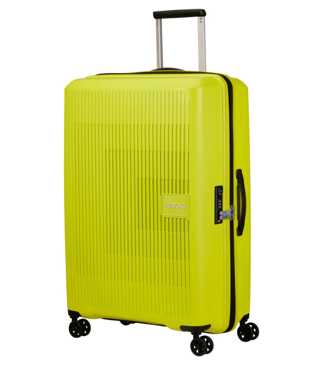 American Tourister AT Koffer <span>146821 A067 Aerostep Spinner 77</span> Light Lime AT Koffer <span>146821 A067 Aerostep Spinner 77</span> 146821 A067 Aerostep Spinner 77 groen - www.bremmerschoenen.live - Bremmer Schoenen