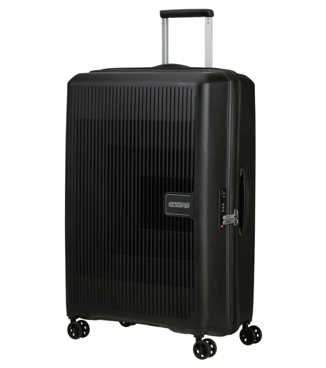 American Tourister AT Koffer <span>146821 1041 Aerostep Spinner 77</span> Black AT Koffer <span>146821 1041 Aerostep Spinner 77</span> 146821 1041 Aerostep Spinner 77 zwart - www.bremmerschoenen.live - Bremmer Schoenen