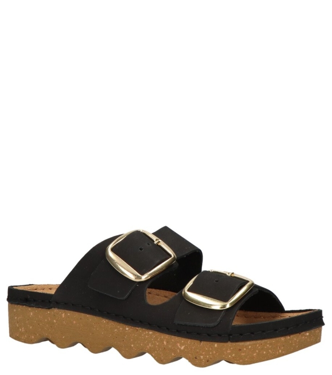 Rohde Rohde slipper <span>6222 90</span> 90 Black Rohde slipper <span>6222 90</span> 6222 90 zwart - www.bremmerschoenen.live - Bremmer Schoenen
