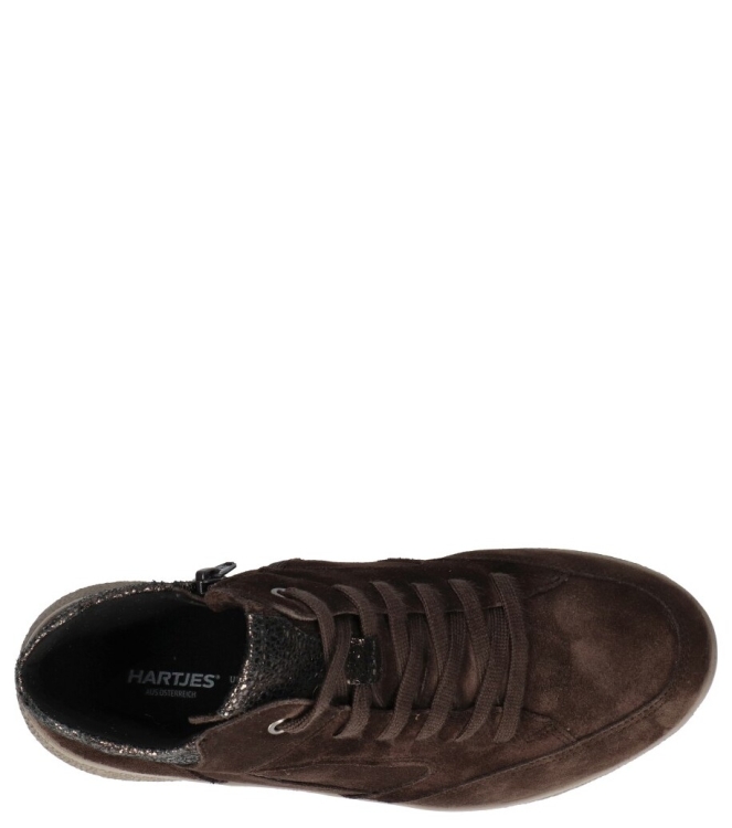 Hartjes Hartjes sneaker <span>172.1603 77/36 Rap</span> 77/36 dunkelbraun altgold Hartjes sneaker <span>172.1603 77/36 Rap</span> 172.1603 77/36 Rap bruin - www.bremmerschoenen.live - Bremmer Schoenen