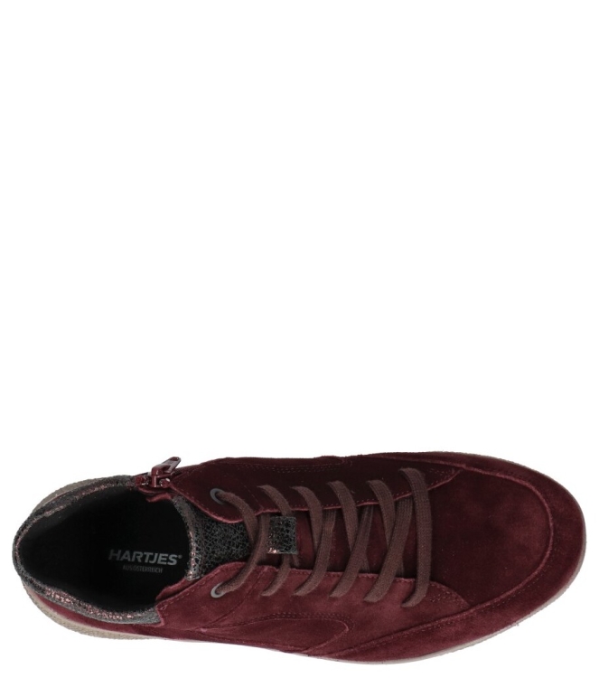 Hartjes Hartjes sneaker <span>172.1603 10/10 Rap</span> 10/10 aubergine aubergine Hartjes sneaker <span>172.1603 10/10 Rap</span> 172.1603 10/10 Rap bordeaux - www.bremmerschoenen.live - Bremmer Schoenen