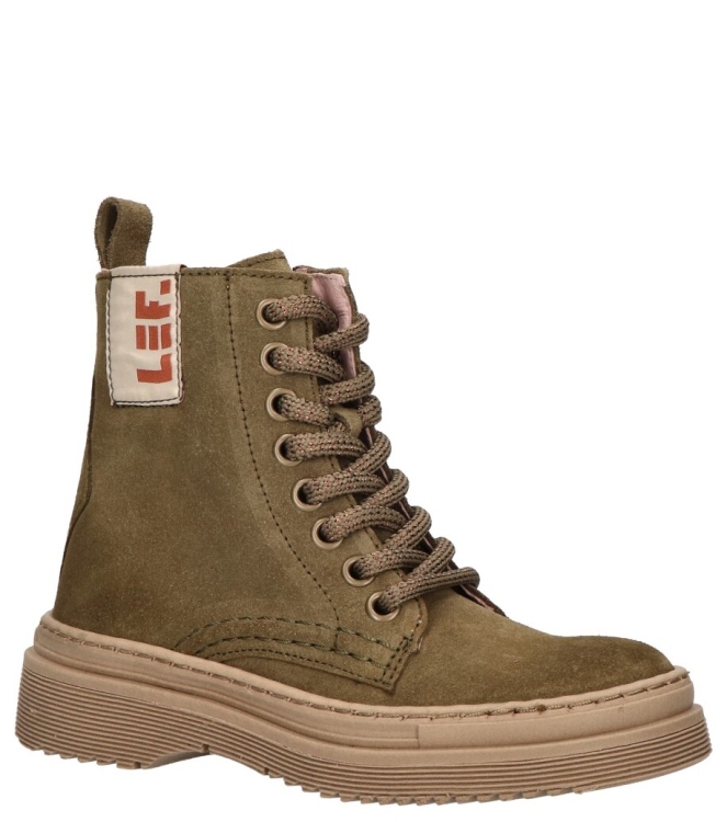LEF! LEF veterboot <span>LF202317.70 4303</span> 4303 kaki suede LEF veterboot <span>LF202317.70 4303</span> LF202317.70 4303 groen - www.bremmerschoenen.live - Bremmer Schoenen