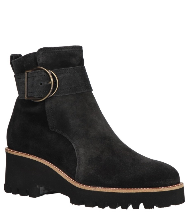 Paul Green Paul Green enkellaars <span>9763 104</span> 104 soft suede black Paul Green enkellaars <span>9763 104</span> 9763 104 zwart - www.bremmerschoenen.live - Bremmer Schoenen