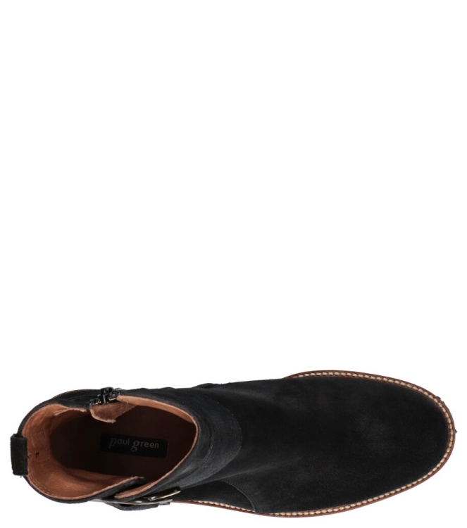 Paul Green Paul Green enkellaars <span>9763 104</span> 104 soft suede black Paul Green enkellaars <span>9763 104</span> 9763 104 zwart - www.bremmerschoenen.live - Bremmer Schoenen