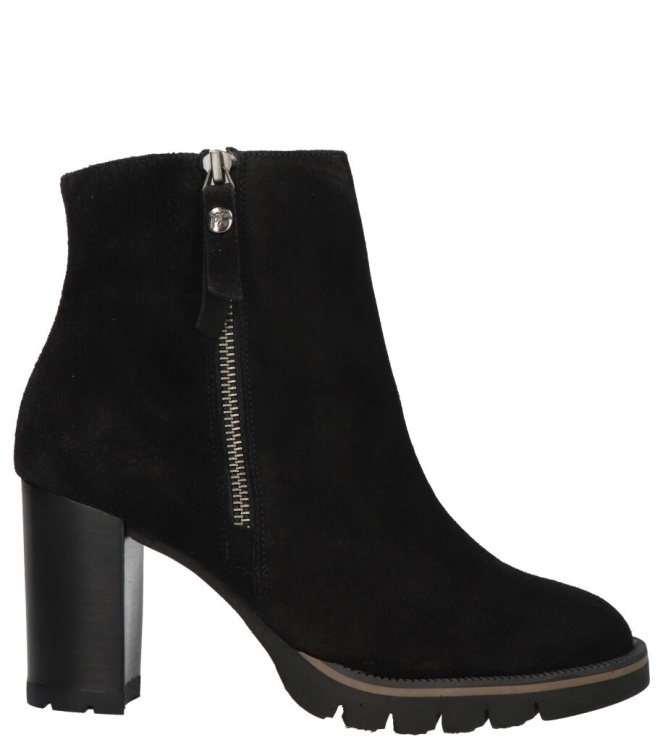 Paul Green Paul Green enkellaars <span>8054 014</span> 014 soft suede black Paul Green enkellaars <span>8054 014</span> 8054 014 zwart - www.bremmerschoenen.live - Bremmer Schoenen