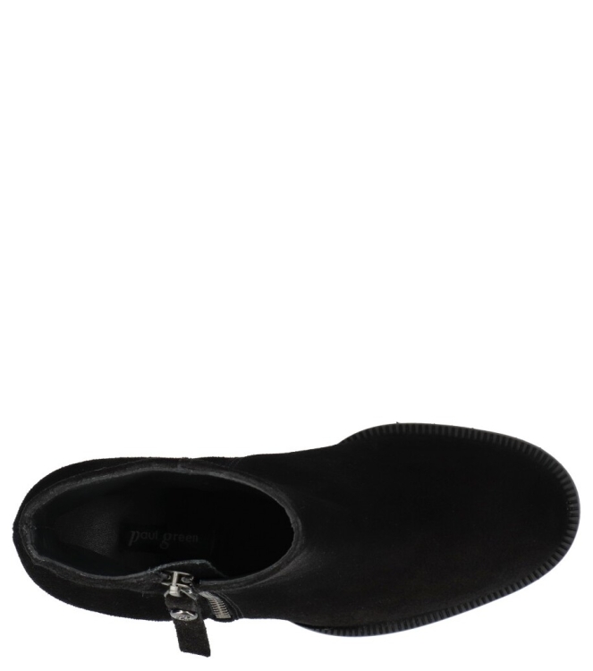 Paul Green Paul Green enkellaars <span>8054 014</span> 014 soft suede black Paul Green enkellaars <span>8054 014</span> 8054 014 zwart - www.bremmerschoenen.live - Bremmer Schoenen