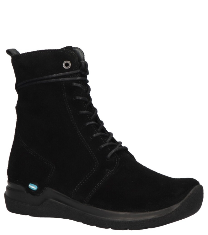 Wolky Wolky veterboot <span>0662640 000 Bluff</span> 000 Black Wolky veterboot <span>0662640 000 Bluff</span> 0662640 000 Bluff zwart - www.bremmerschoenen.live - Bremmer Schoenen
