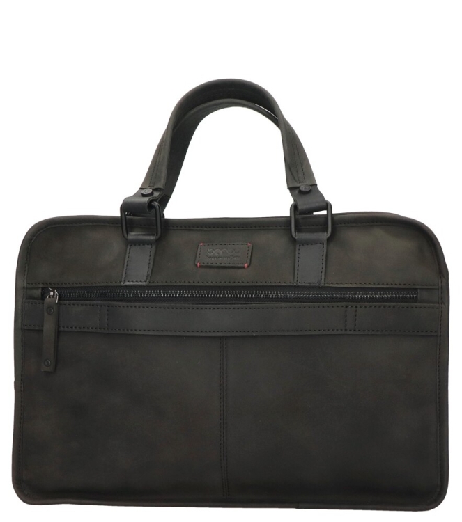 Berba Berba Laptoptas <span>826-100-00</span> Black Berba Laptoptas <span>826-100-00</span> 826-100-00 zwart - www.bremmerschoenen.live - Bremmer Schoenen